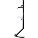Indoor Bike Rack Stand For 1 - 2 Bicycles With Adjustable Arms - Black