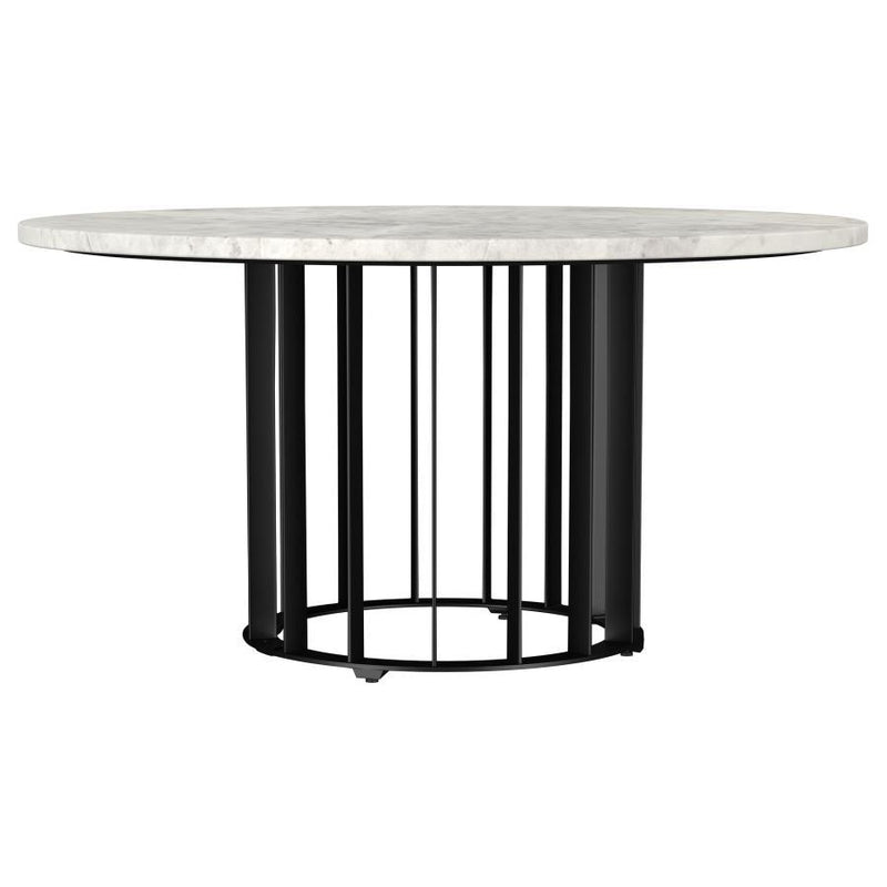 Haven - Round Marble Coffee Table Set