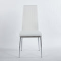 Chrome Leg Dining Chair (Set of 4)