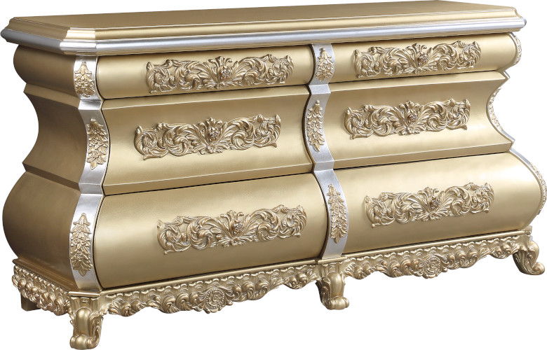 Seville - Chest - Gold Finish - Atlantic Fine Furniture Inc