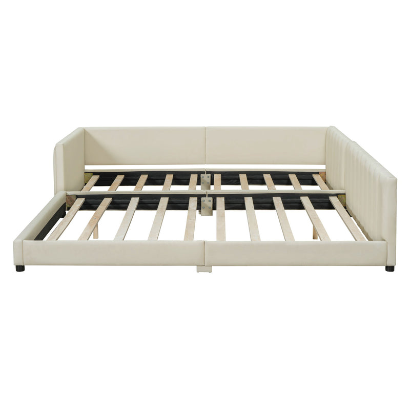 Upholstered Platform Bed, Mother & Child Bed