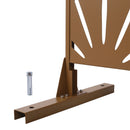 Outdoor & Indoor Metal Privacy Screen, Freestanding Decorative Panels