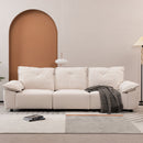 Modern Sofa With Removable Pillowcase And Backrest