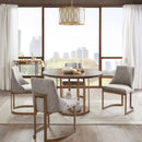 Contemporary Modern Accent Dining Chairs (Set of 2)