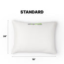 Ghostpillow Shredded - Customizable Soft Fluffy Gel Memory Foam & Siliconized Microfiber Pillow