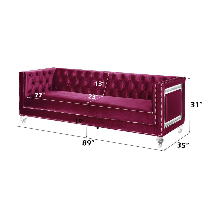 Heibero - Sofa w/2 Pillows