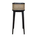 Larissa - Tray Table - Beige / Black