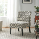 Contemporary Accent Chair With Plush Upholstery