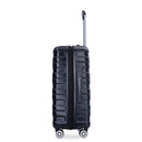 Luggage Set Of 5 Pieces, Expandable Hard Pc Luggage Set With Tsa Lock For Rotating Wheels