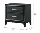Haiden - Weathered Nightstand