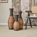 Designer Floor Vases, Large Vases For Home Decor Flooring (Set of 3)