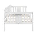 Twin size Daybed, Wood Slat Support, White