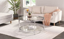 Contemporary Round Tempered Glass Table
