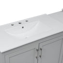 Double Sink Bathroom Vanity With Quartz Countertop