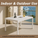 4 Pack Lounge Chair Set With Long Table