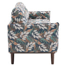 2 Seater Loveseat Sofa With Spacious Seating Area