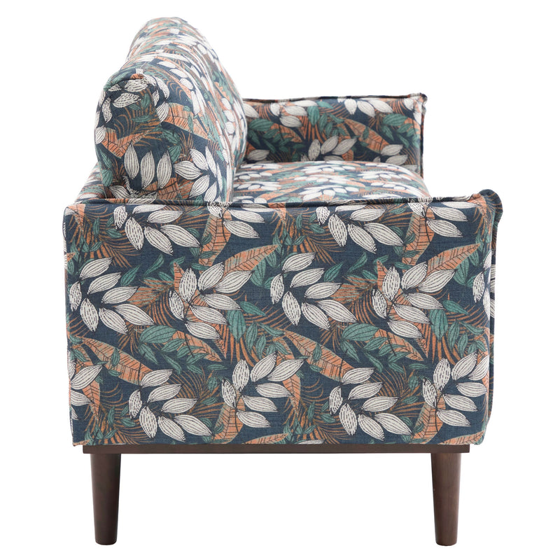 2 Seater Loveseat Sofa With Spacious Seating Area