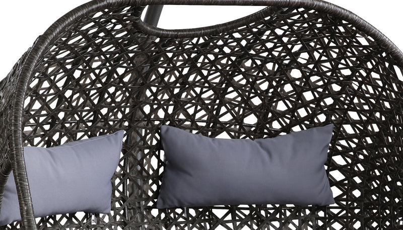 Vasant - Wicker Hanging Chair - Gray