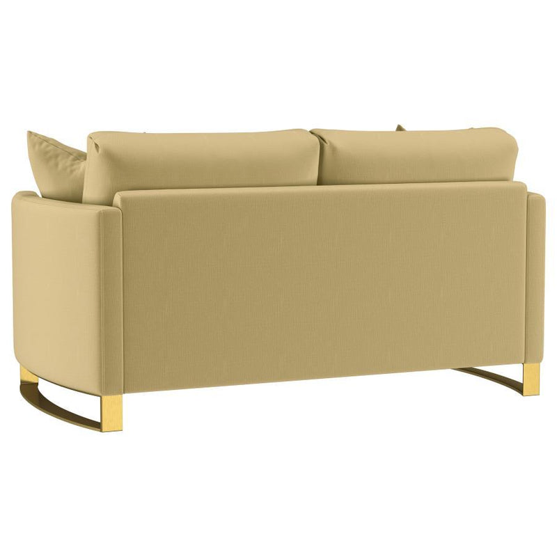 Corliss - Upholstered Arched Arm Loveseat