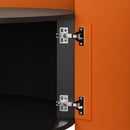 Modern Round Nesting Coffee Table With Extendable Sliding Top