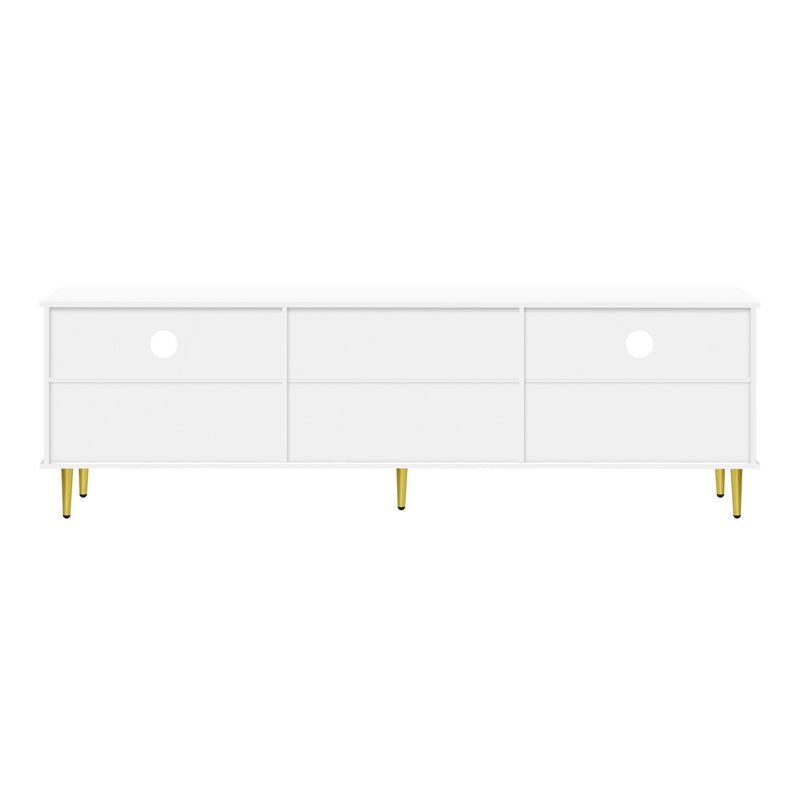 TV Cabinet With 2 Drawers And 2 Cabinets