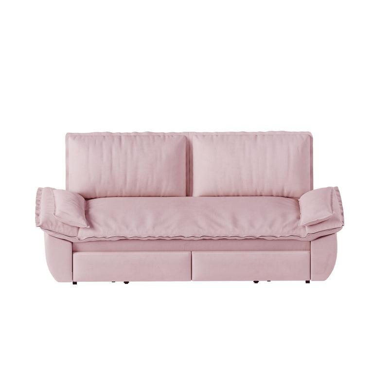 Pull Out Sleeper Sofa Bed, 3 In 1 Multi Functional