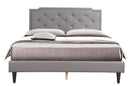Button Tufted Bed Charming For Cozy Spaces