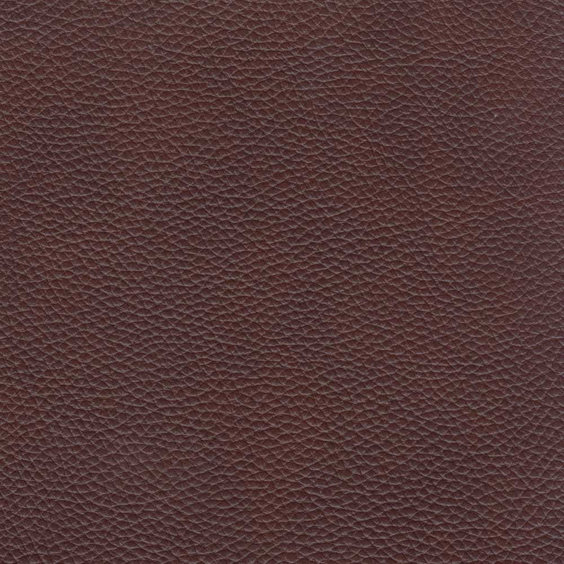 Avalon - Leather Ottoman - Raisin