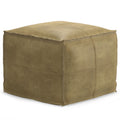 Sheffield - Handcrafted Square Pouf