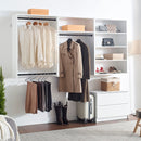 Devi - Wall Mounted Wood Closet System With Modular Design And Ample Storage