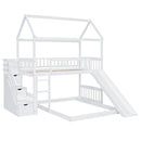 House Bunk Bed With Slide