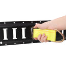 Heavy Duty E Track Tie-Down Rail Kit With O-Ring Anchors And Rope Tie Offs
