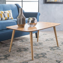 Mid Century Coffee Table With Mindi Veneer - Natural