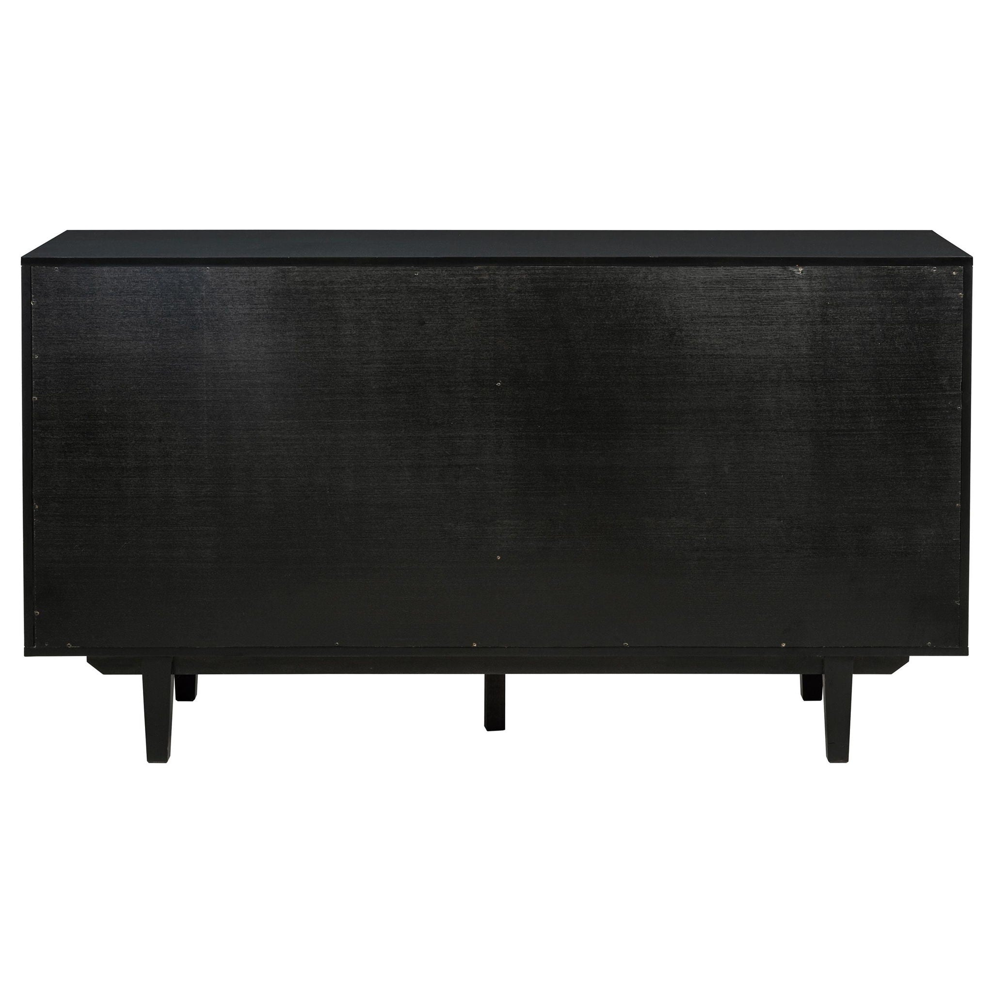 Middleton 4-door Sideboard Server with Dual Drawers Black