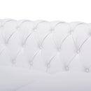 Chesterfield Style 3 Seater Sofa With Deep Button Tufting