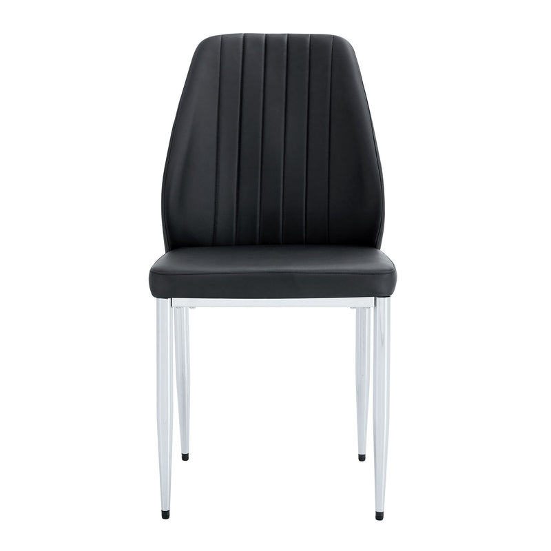 Modern Comfort Dining Chairs With Extended Backrest