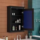 Wall Mounted Bathroom Storage Medicine Cabinet For Over Toilet With Mirror