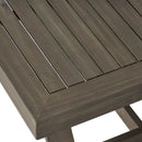 Elloree - Outdoor Coffee Table - Gray