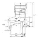 Dalila - Wood Dining Side Chair (Set of 2)