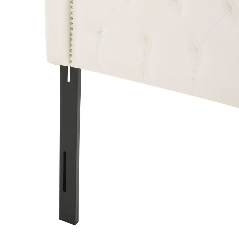 Kaarina - Contemporary Tufted Fabric Headboard