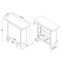 Acosta - Freestanding Home Bar Wine Cabinet