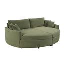 Oversized Double Chaise Lounge Sofa With USB Ports