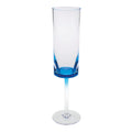 Oval Halo - Acrylic Champagne Flutes (Set of 4)