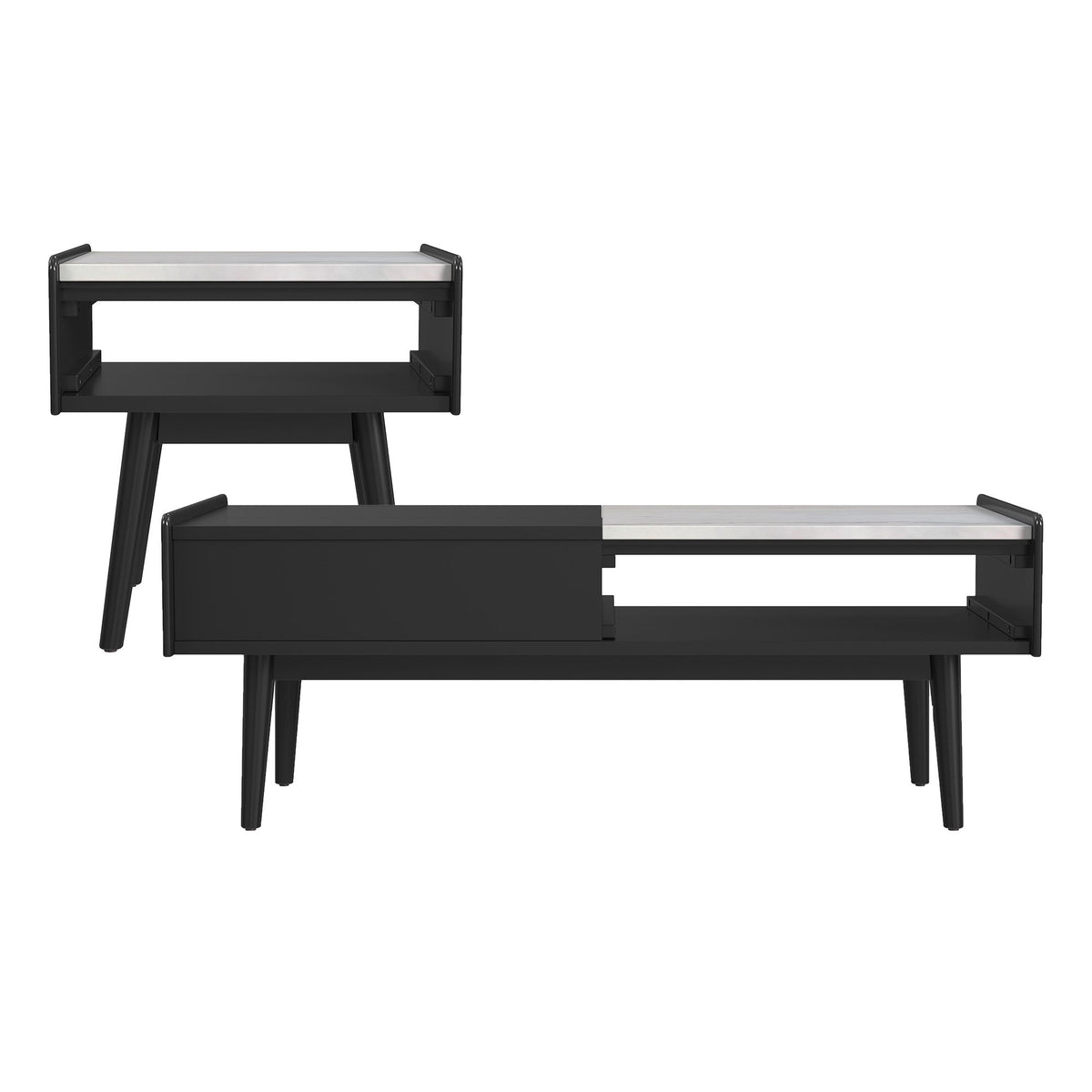 Lanette Occasional Table in Black by Elements International