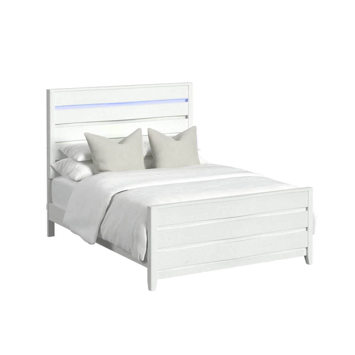 Tobias Bed With LED in Black by Elements International, view 20