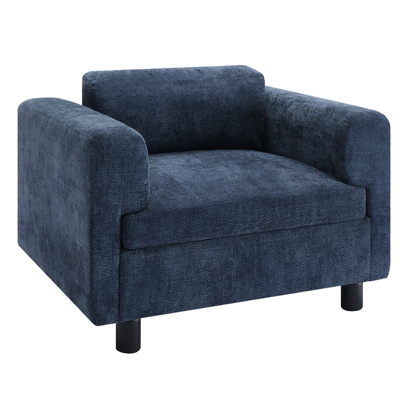 Modern Oversized Armchair Comfy Accent Chair Single Sofa For Living Room