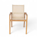 Belfast - Dining Chair With Acacia Wood Frame And Mesh Seating (Set of 2)