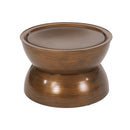 Sparling - Modern Iron Hourglass Coffee Table