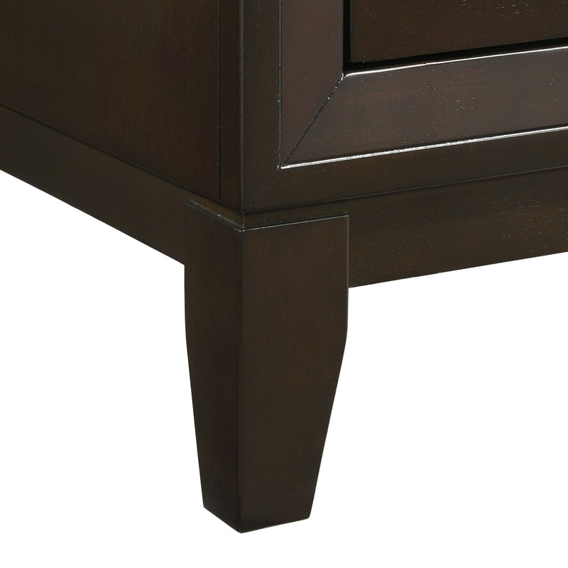 Beaumont - 5-Drawer Chest - Merlot