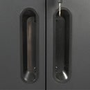 Heavy Duty Metal Garage Storage Cabinet With Wheels Sturdy Tool Organizer